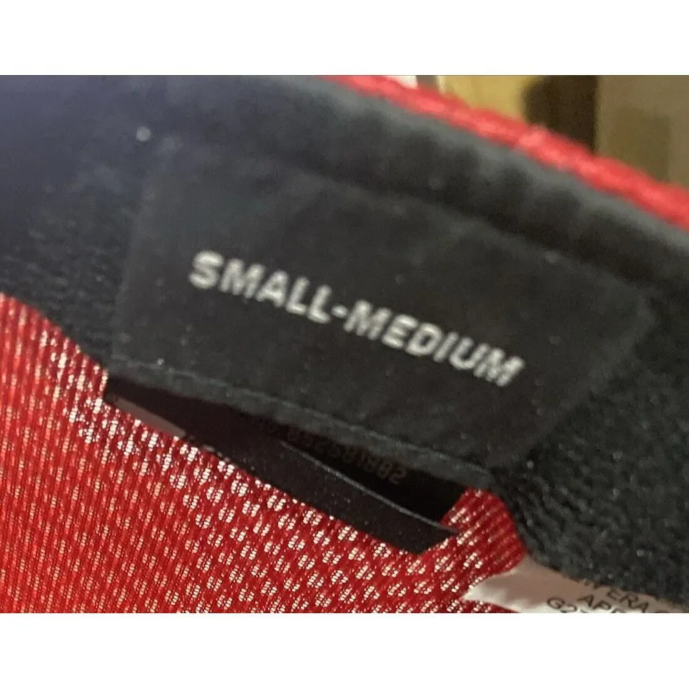 New Era 39thirty Louisville Cap Small-‎ Medium Red Gray